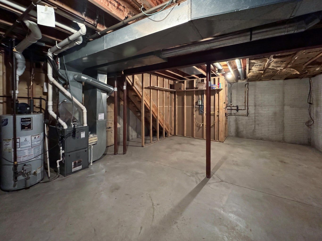 basement utility and storage